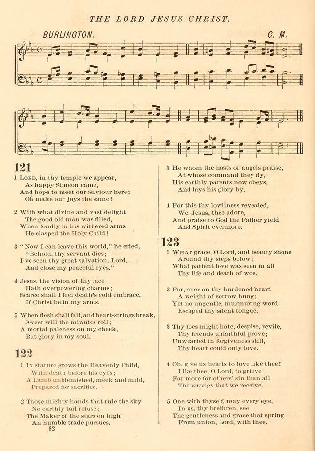 The Presbyterian Hymnal page 62