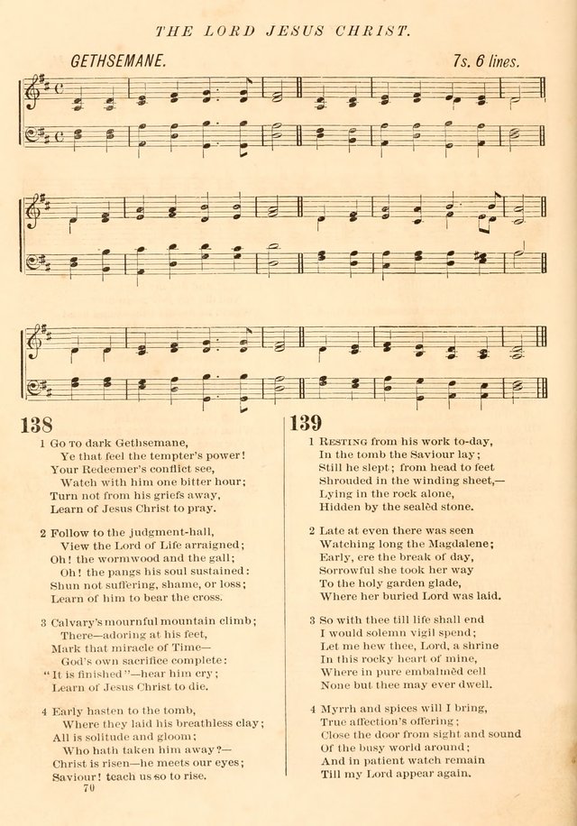 The Presbyterian Hymnal page 70