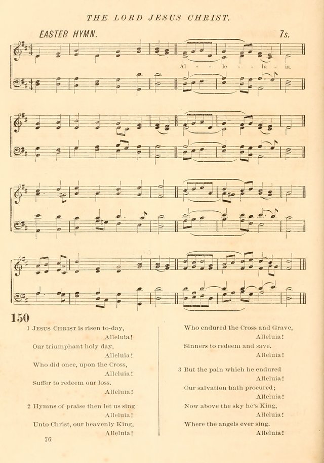 The Presbyterian Hymnal page 76