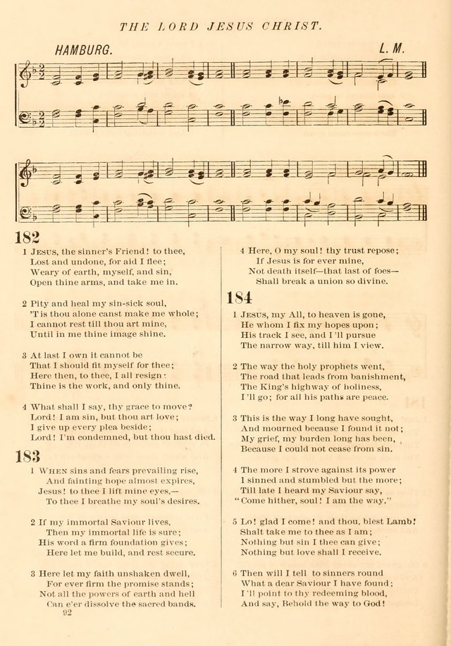 The Presbyterian Hymnal page 92