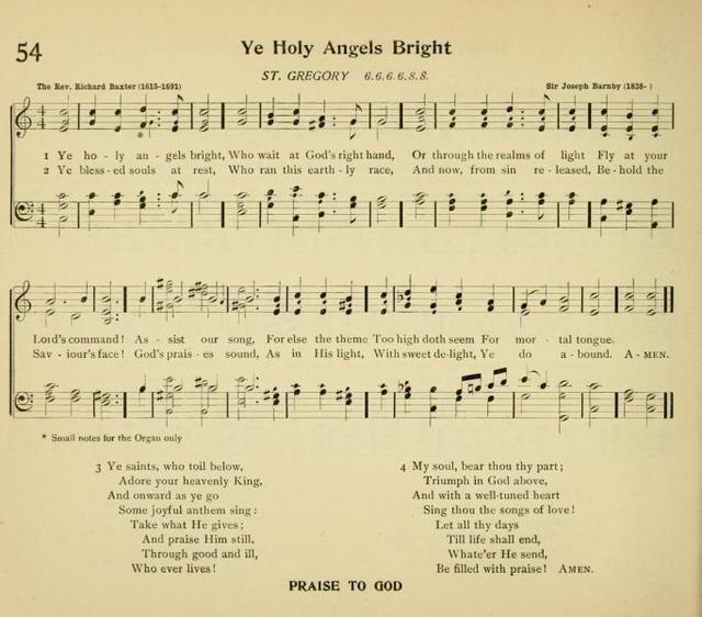 The Packer Hymnal page 66