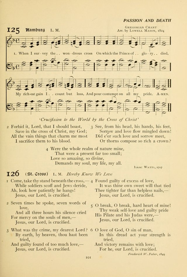 The Pilgrim Hymnal page 101