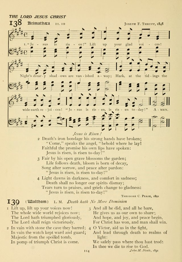 The Pilgrim Hymnal page 114