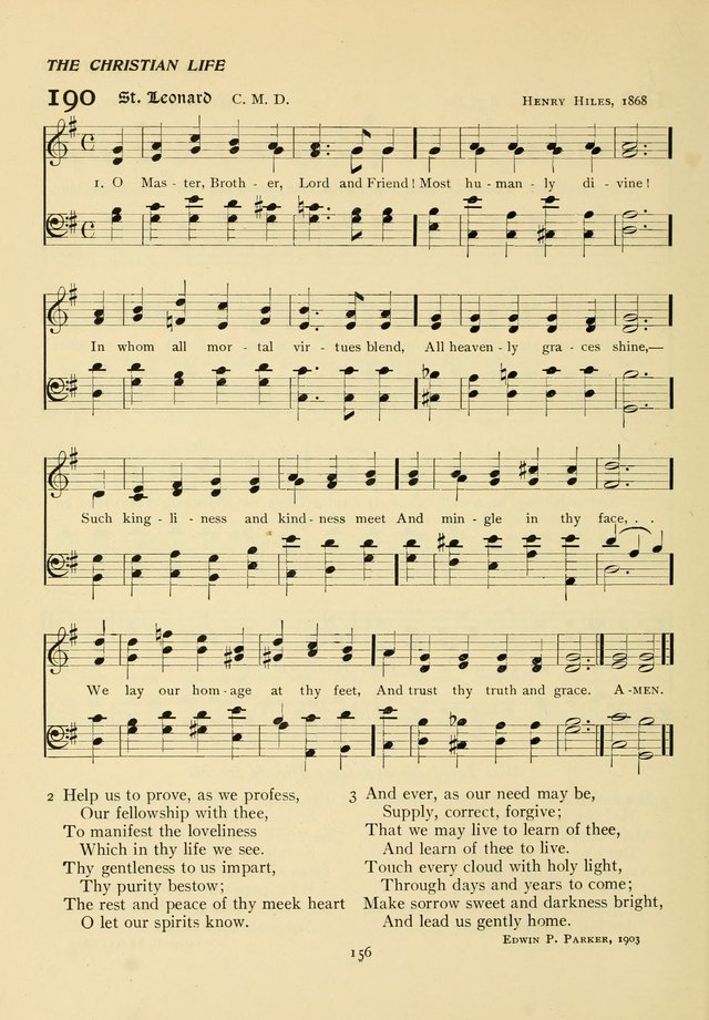 The Pilgrim Hymnal page 156
