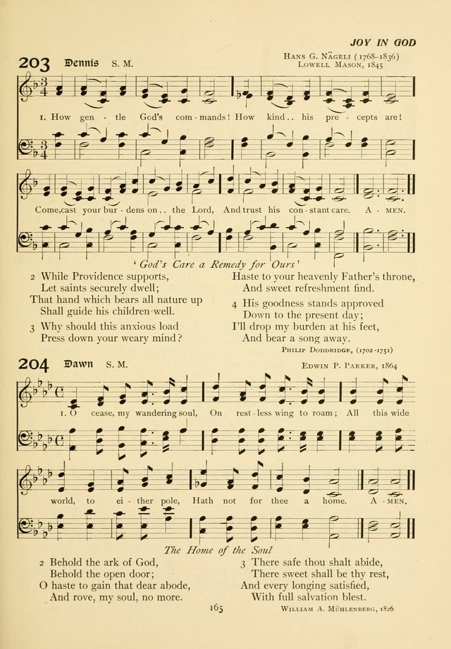 The Pilgrim Hymnal page 165