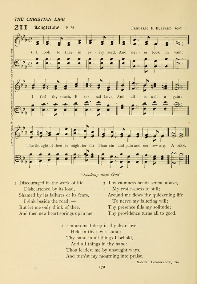 The Pilgrim Hymnal page 172
