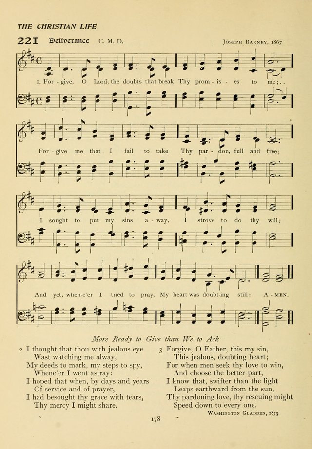 The Pilgrim Hymnal page 178