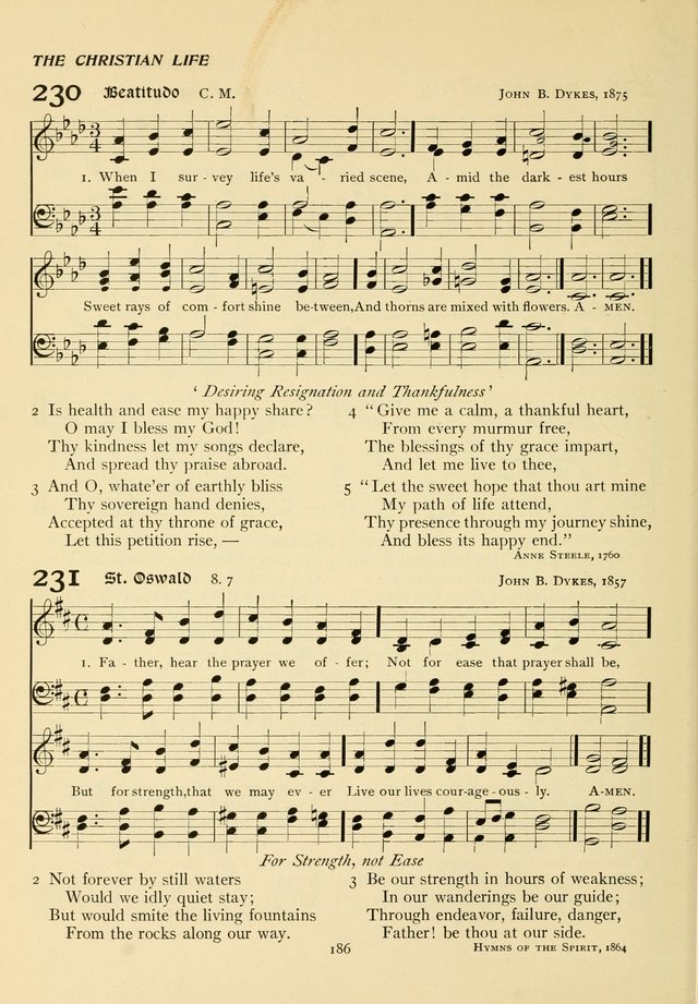 The Pilgrim Hymnal page 186