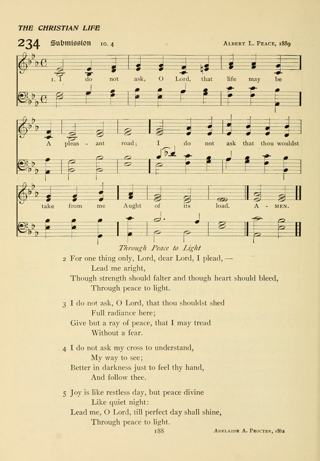The Pilgrim Hymnal page 188