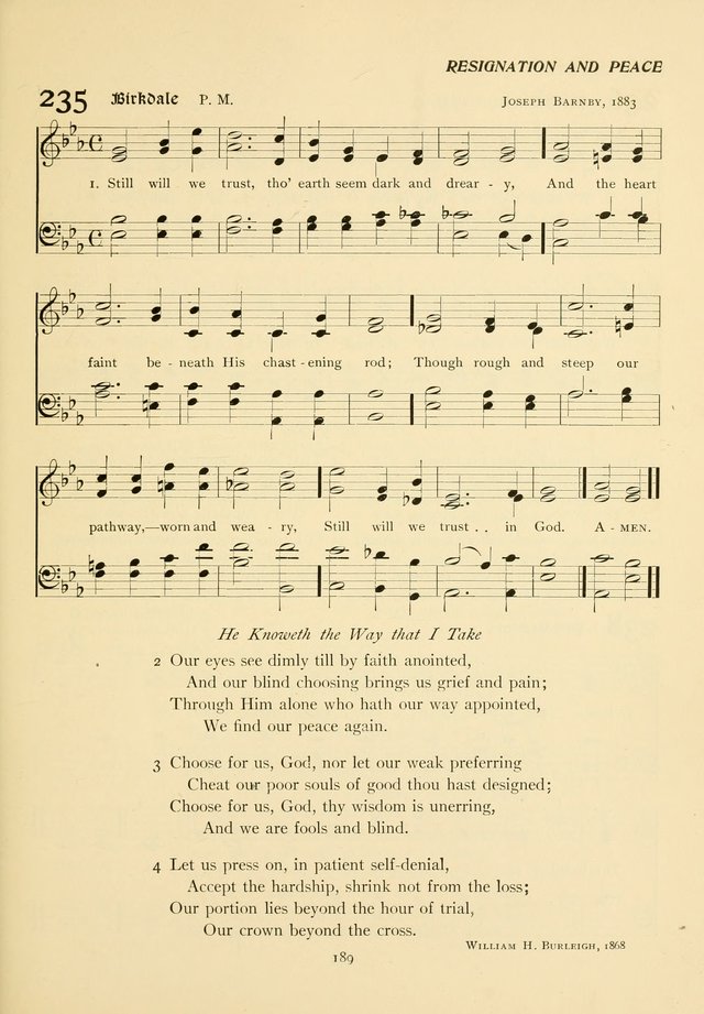 The Pilgrim Hymnal page 189