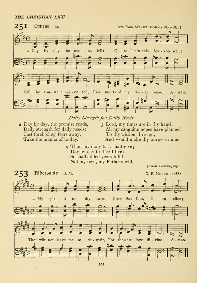 The Pilgrim Hymnal page 202