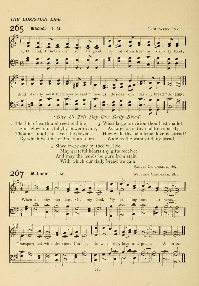 The Pilgrim Hymnal page 212