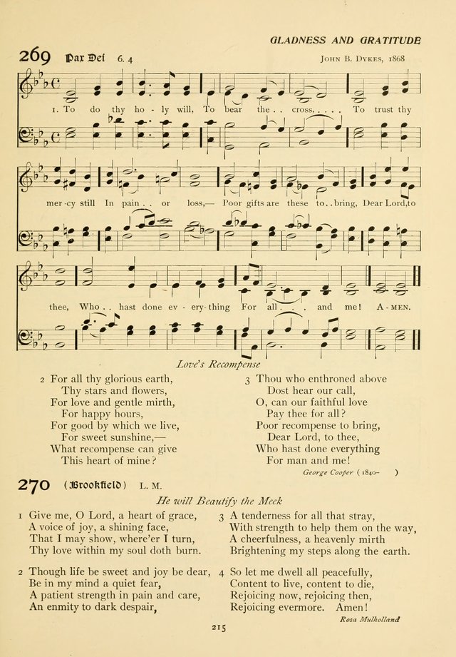 The Pilgrim Hymnal page 215