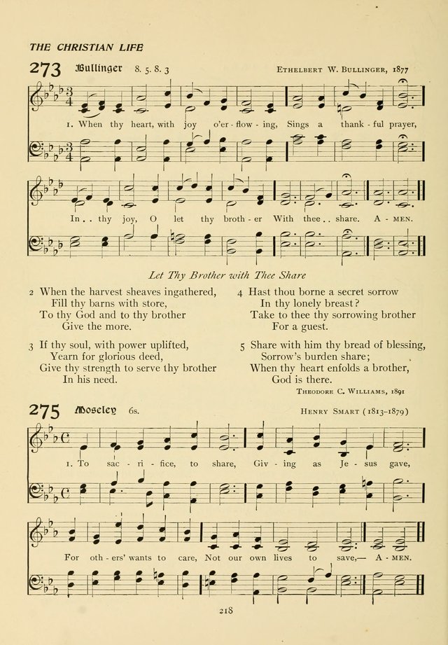 The Pilgrim Hymnal page 218