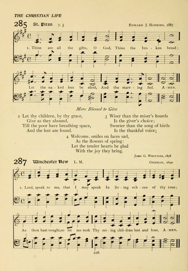 The Pilgrim Hymnal page 226