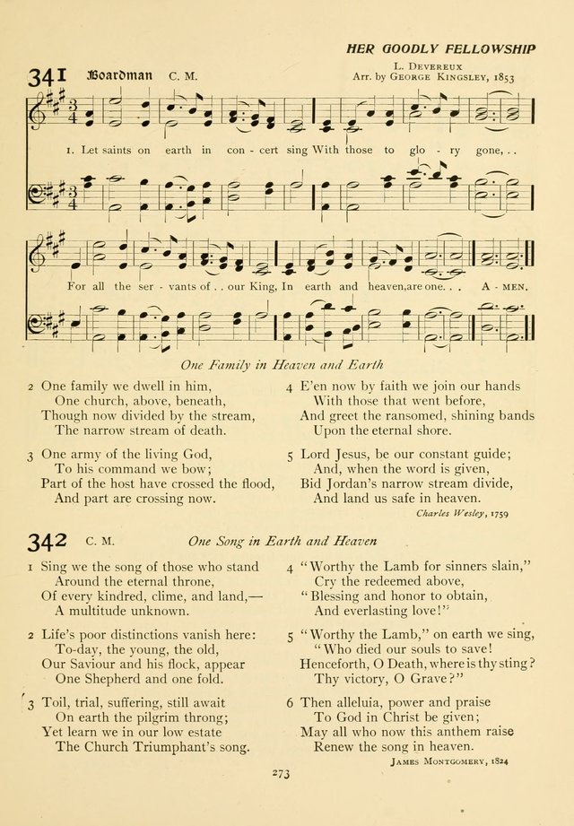 The Pilgrim Hymnal page 273