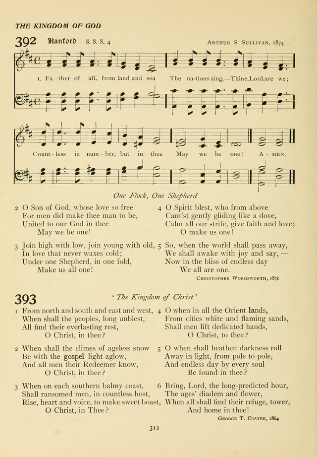 The Pilgrim Hymnal page 312