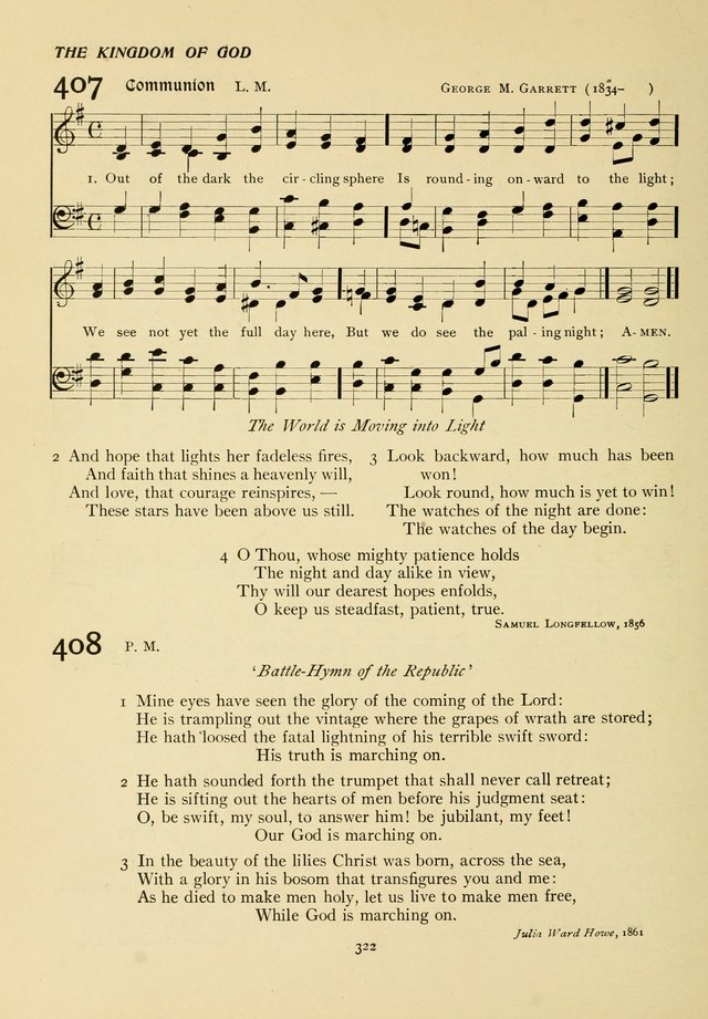 The Pilgrim Hymnal page 322