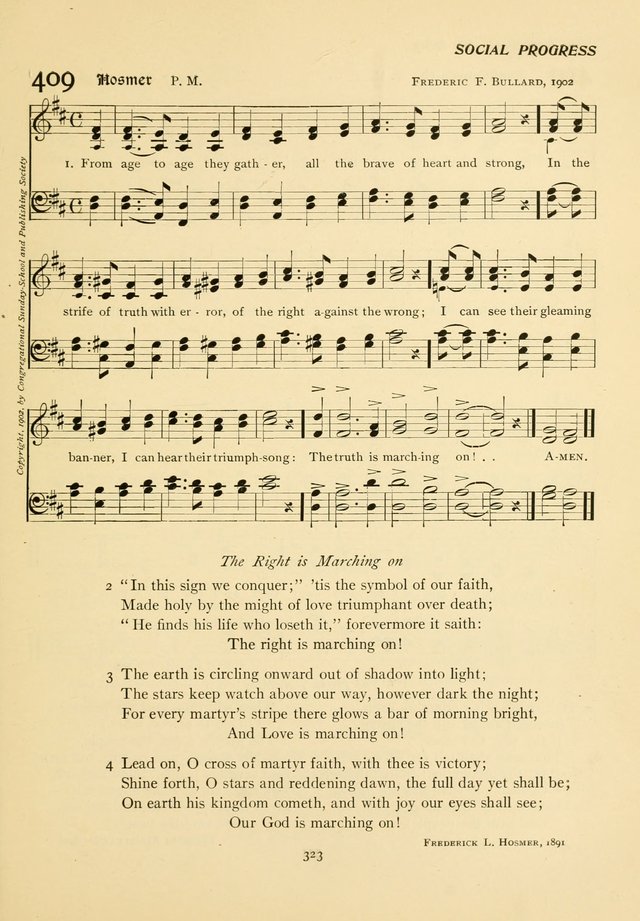 The Pilgrim Hymnal page 323