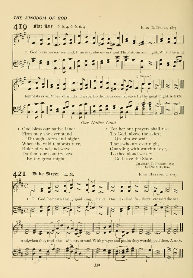 The Pilgrim Hymnal page 332