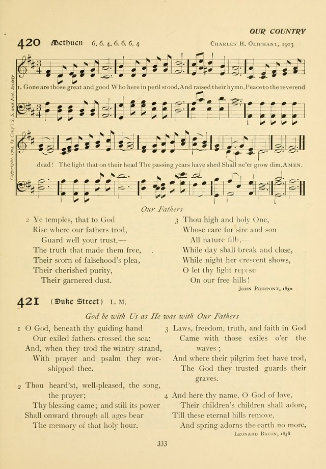 The Pilgrim Hymnal page 333