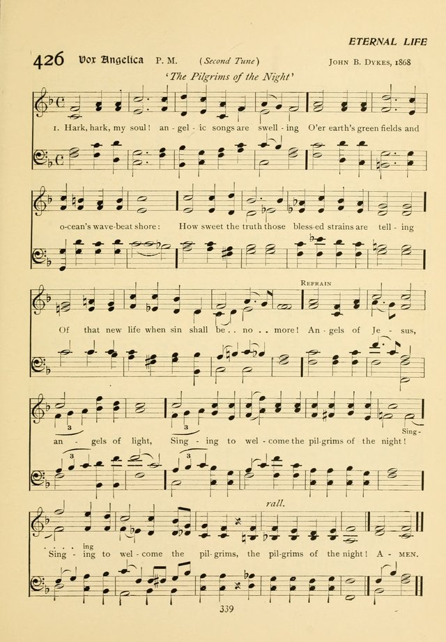 The Pilgrim Hymnal page 339