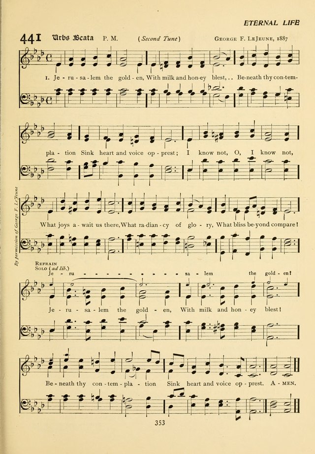 The Pilgrim Hymnal page 353