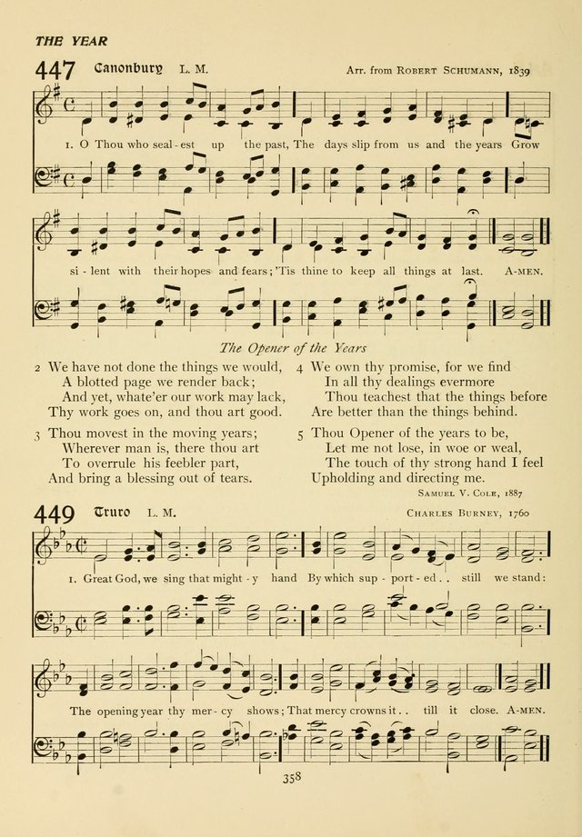 The Pilgrim Hymnal page 358