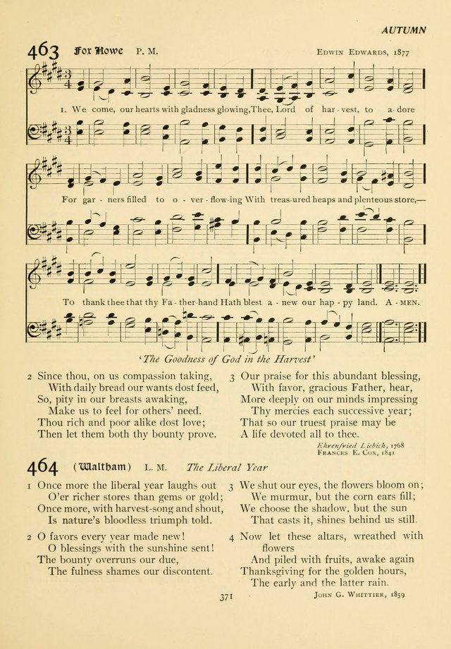 The Pilgrim Hymnal page 371
