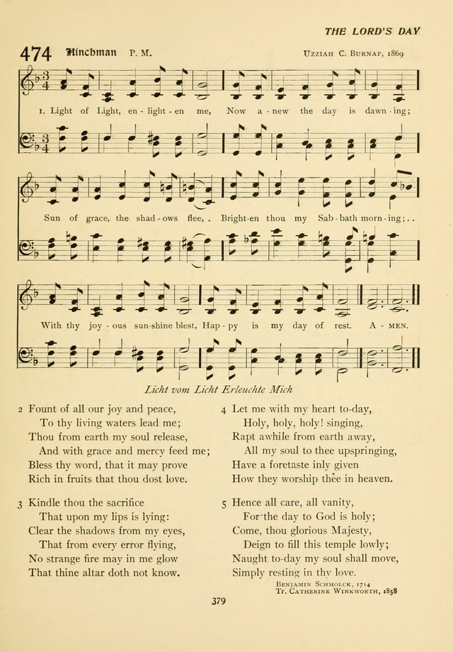 The Pilgrim Hymnal page 379