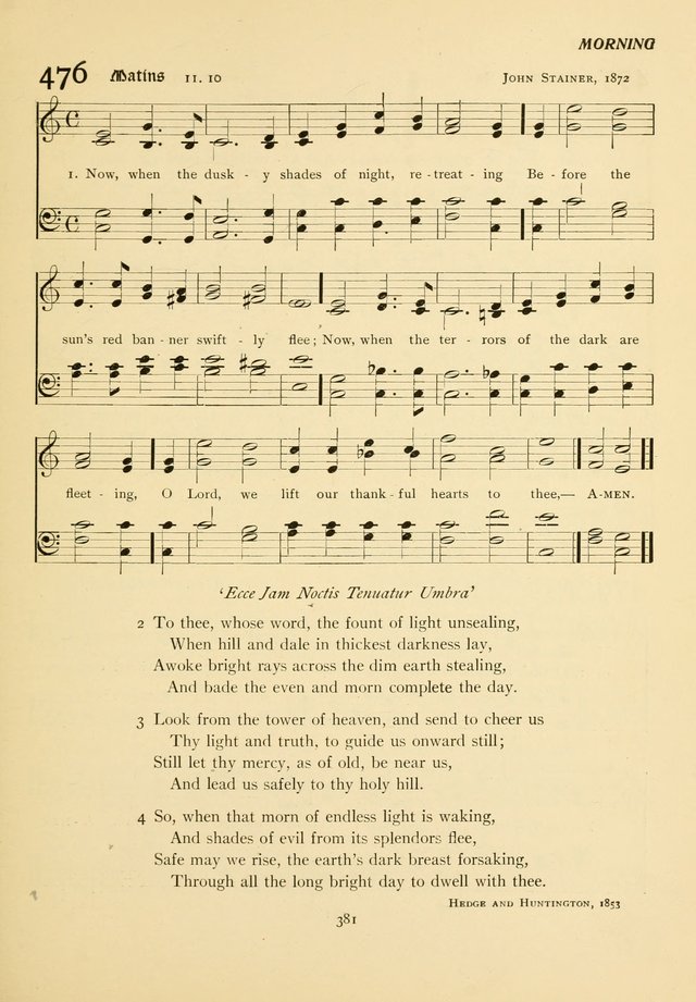 The Pilgrim Hymnal page 381