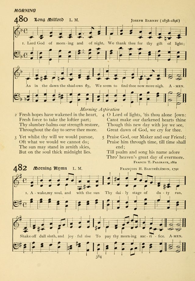 The Pilgrim Hymnal page 384