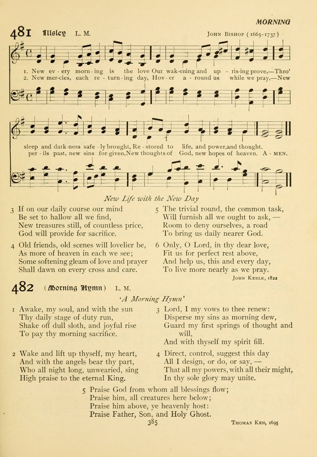 The Pilgrim Hymnal page 385