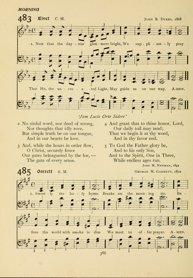 The Pilgrim Hymnal page 386