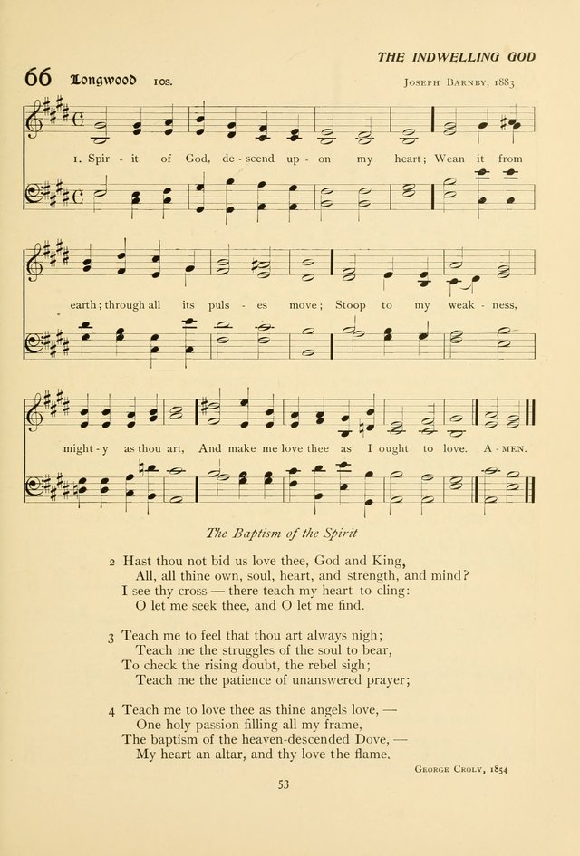 The Pilgrim Hymnal page 53