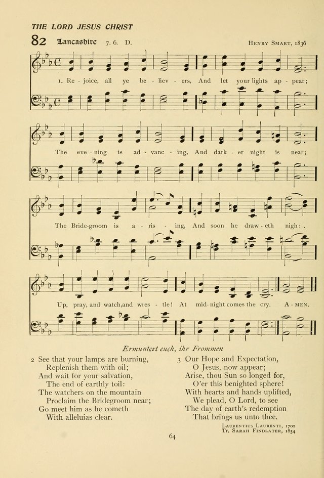 The Pilgrim Hymnal page 64