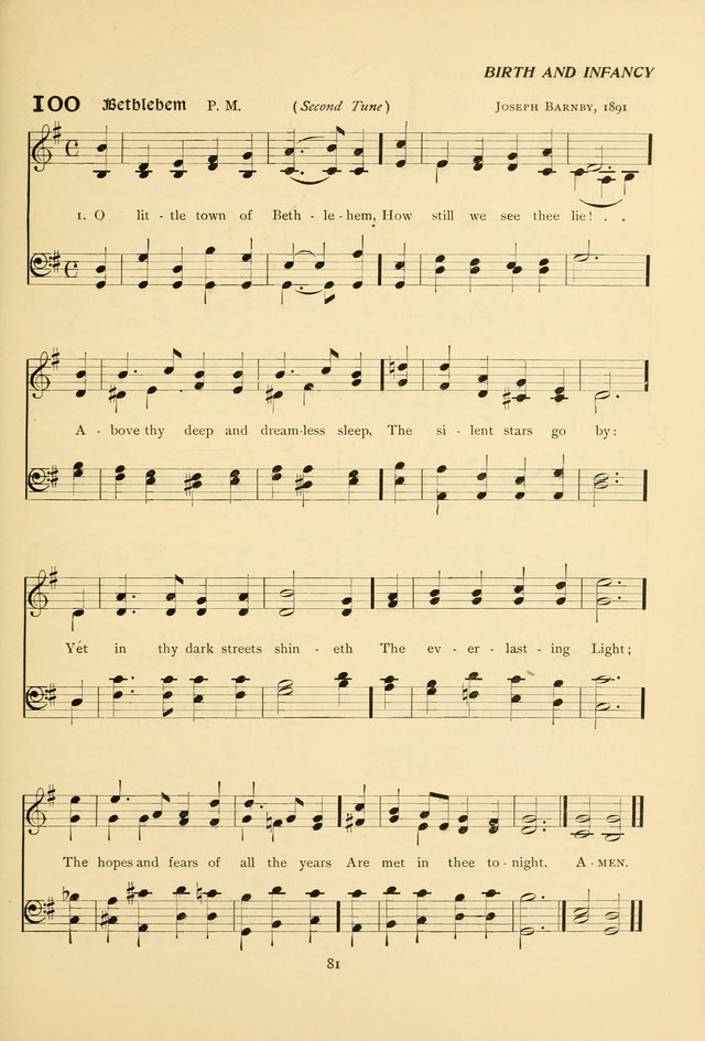 The Pilgrim Hymnal page 81