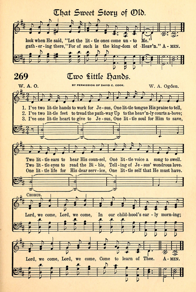 The Popular Hymnal page 225