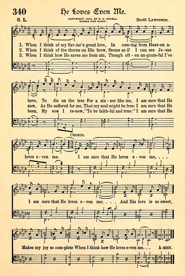 The Popular Hymnal page 295