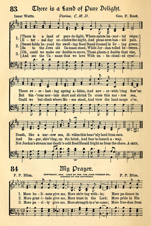 The Popular Hymnal page 56