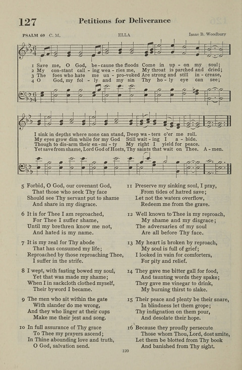 The Psalter Hymnal: The Psalms and Selected Hymns page 120