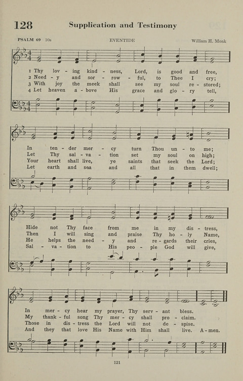 The Psalter Hymnal: The Psalms and Selected Hymns page 121