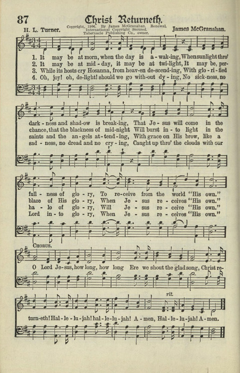 Pilot Hymns page 87