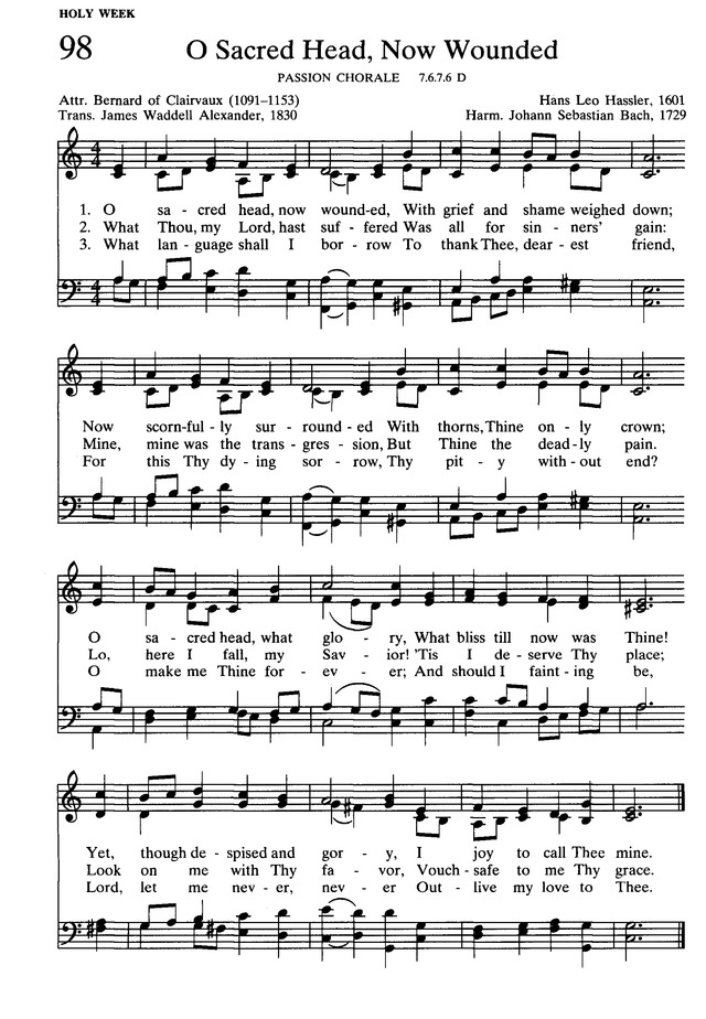 The Presbyterian Hymnal: hymns, psalms, and spiritual songs page 110