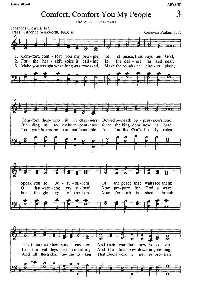The Presbyterian Hymnal: hymns, psalms, and spiritual songs page 3