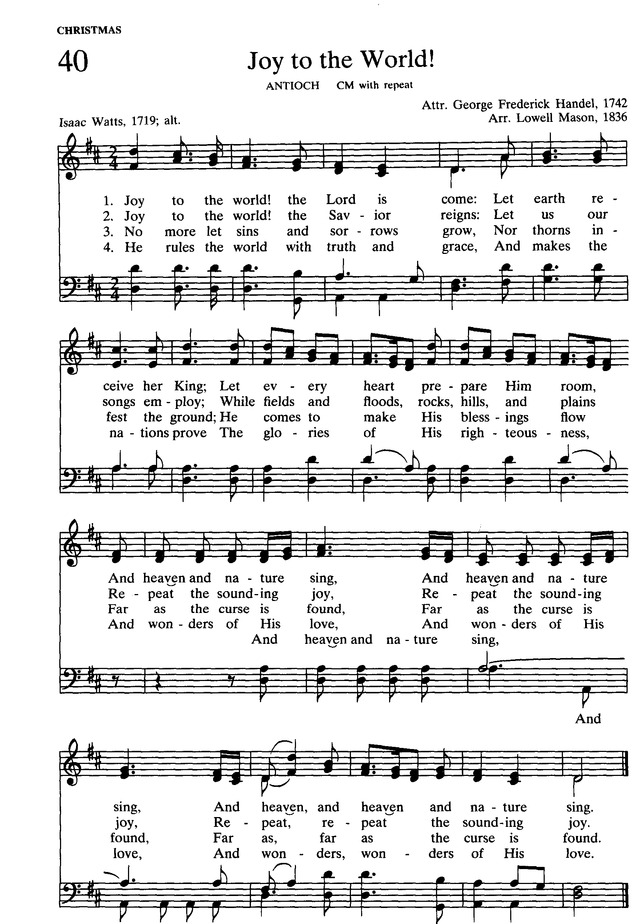 The Presbyterian Hymnal: hymns, psalms, and spiritual songs page 46