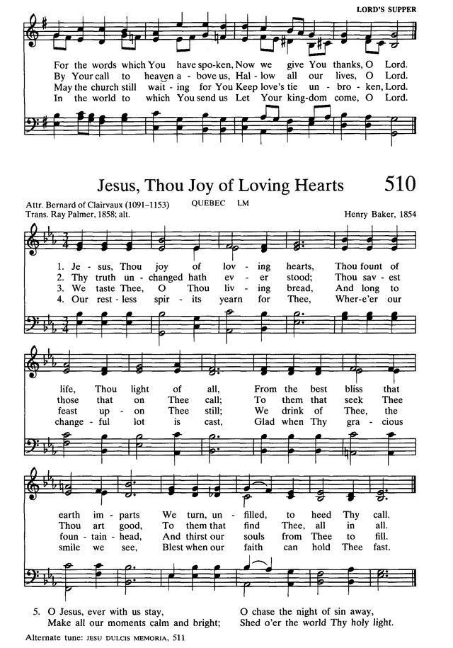 The Presbyterian Hymnal: hymns, psalms, and spiritual songs page 555