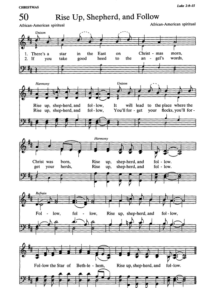 The Presbyterian Hymnal: hymns, psalms, and spiritual songs page 58