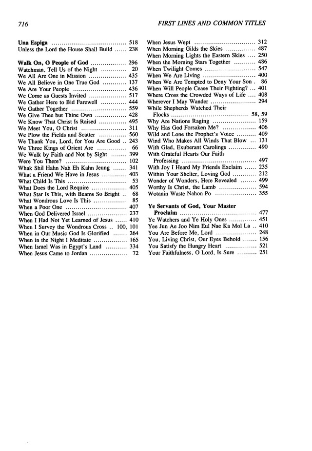 The Presbyterian Hymnal: hymns, psalms, and spiritual songs page 700