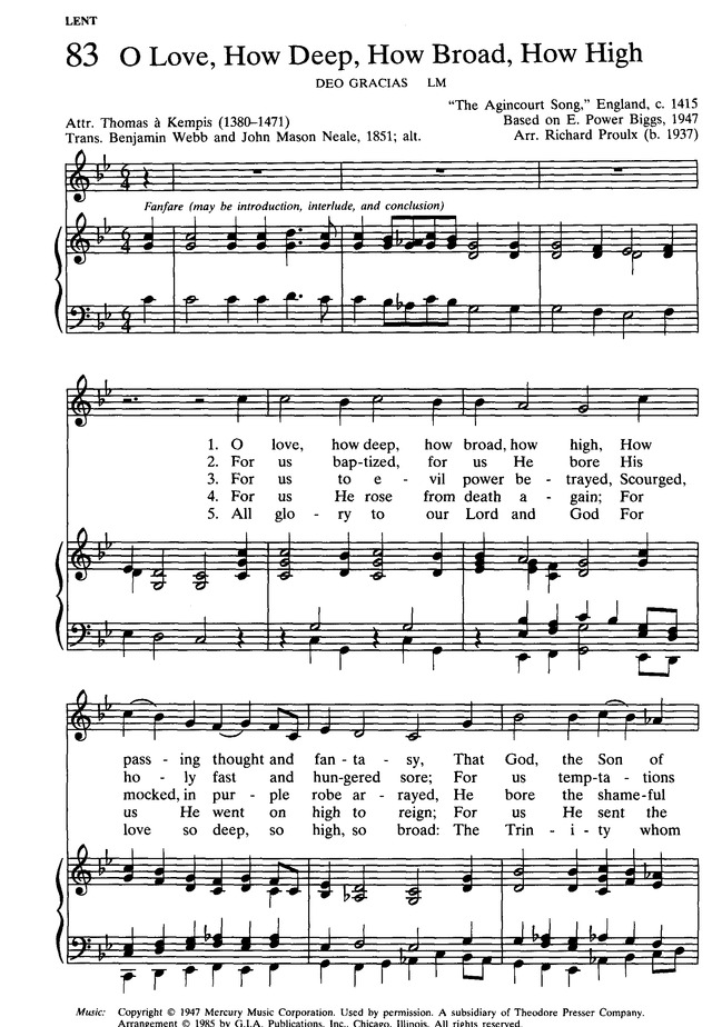 The Presbyterian Hymnal: hymns, psalms, and spiritual songs page 94